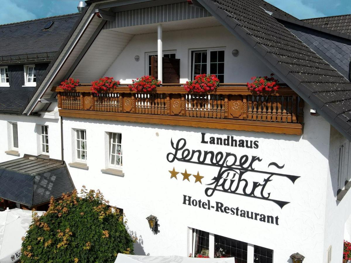 Ferienwohnung Landhaus Lenneper-Fuehrt Kirchhundem Dış mekan fotoğraf